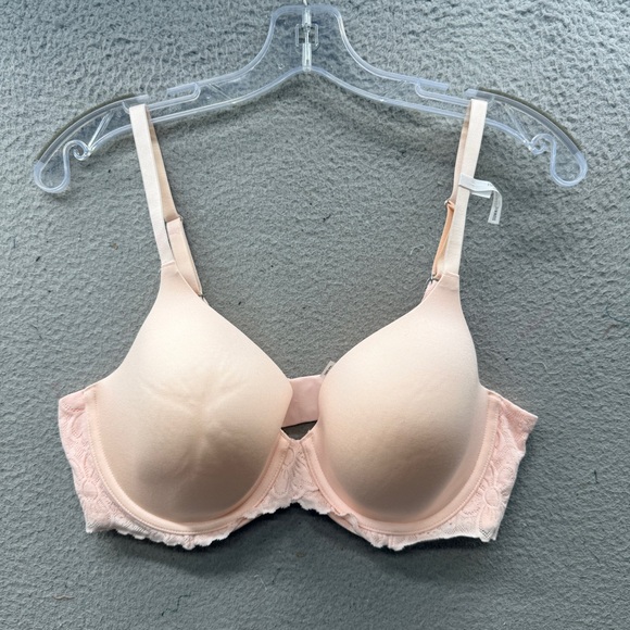 aerie Other - NWT Aerie Real Sunnie Padded Push Up Demi Bra Pale Pink Underwire Size 36D